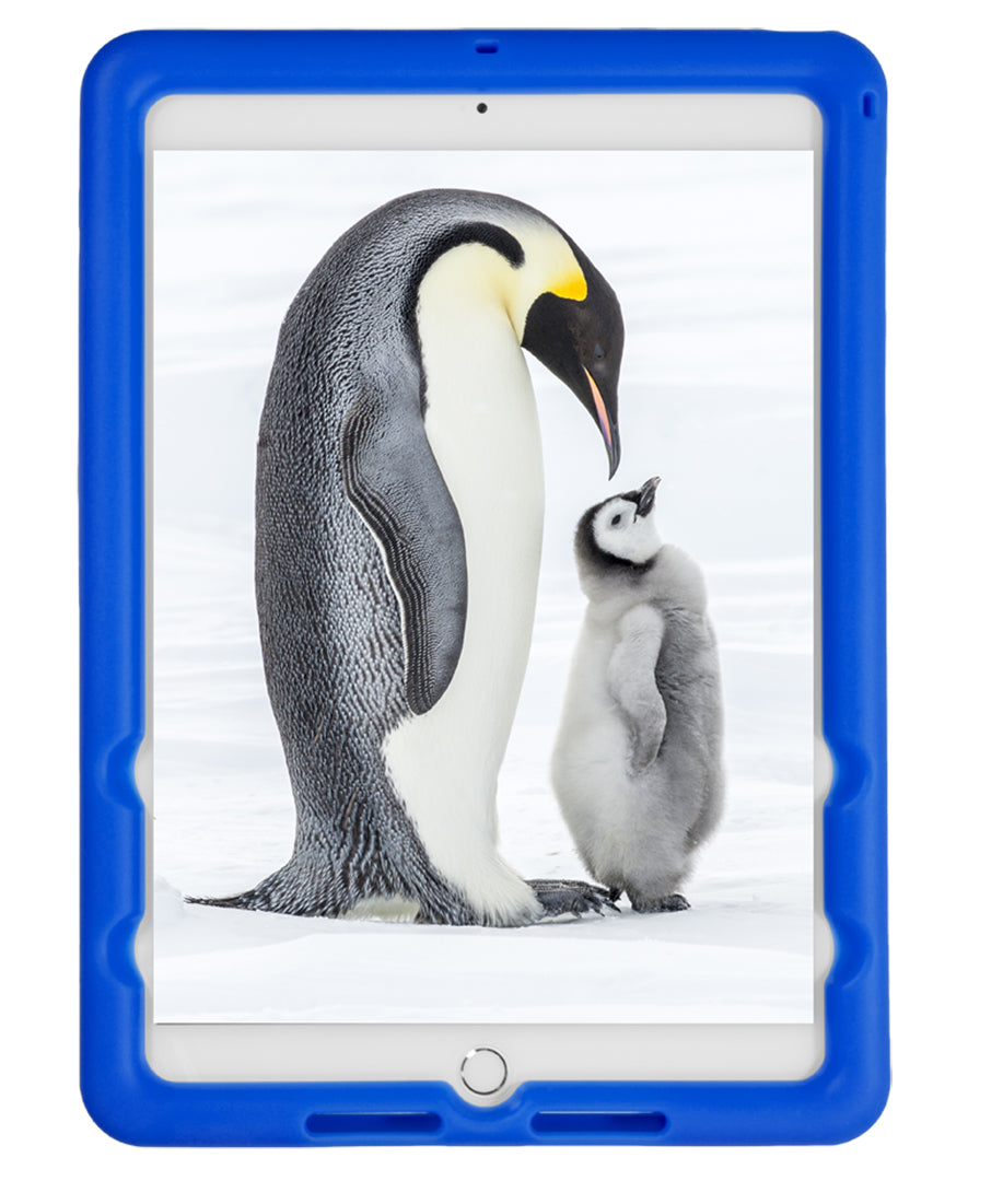 BobjGear Bobj Rugged Case for iPad 2018 6th Generation 9.7 inch - BobjBounces Kid Friendly  (Batfish Blue)