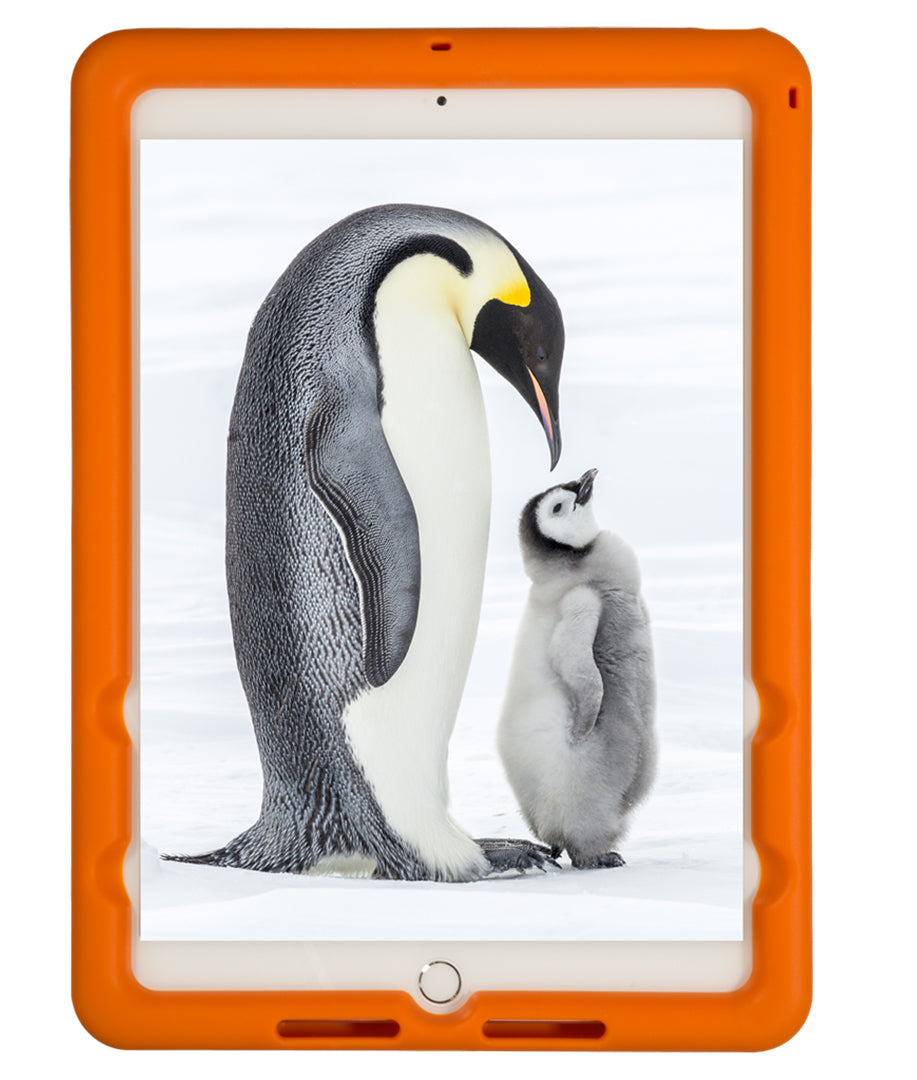 BobjGear Bobj Rugged Case for iPad 2018 6th Generation 9.7 inch - BobjBounces Kid Friendly  (Outrageous Orange)