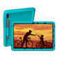 Bobj Rugged Tablet Case for Samsung Galaxy Tab S7 11 inch (2020) SM-T870 and Tab S8 (2022) SM-X700 (Terrific Turquoise)