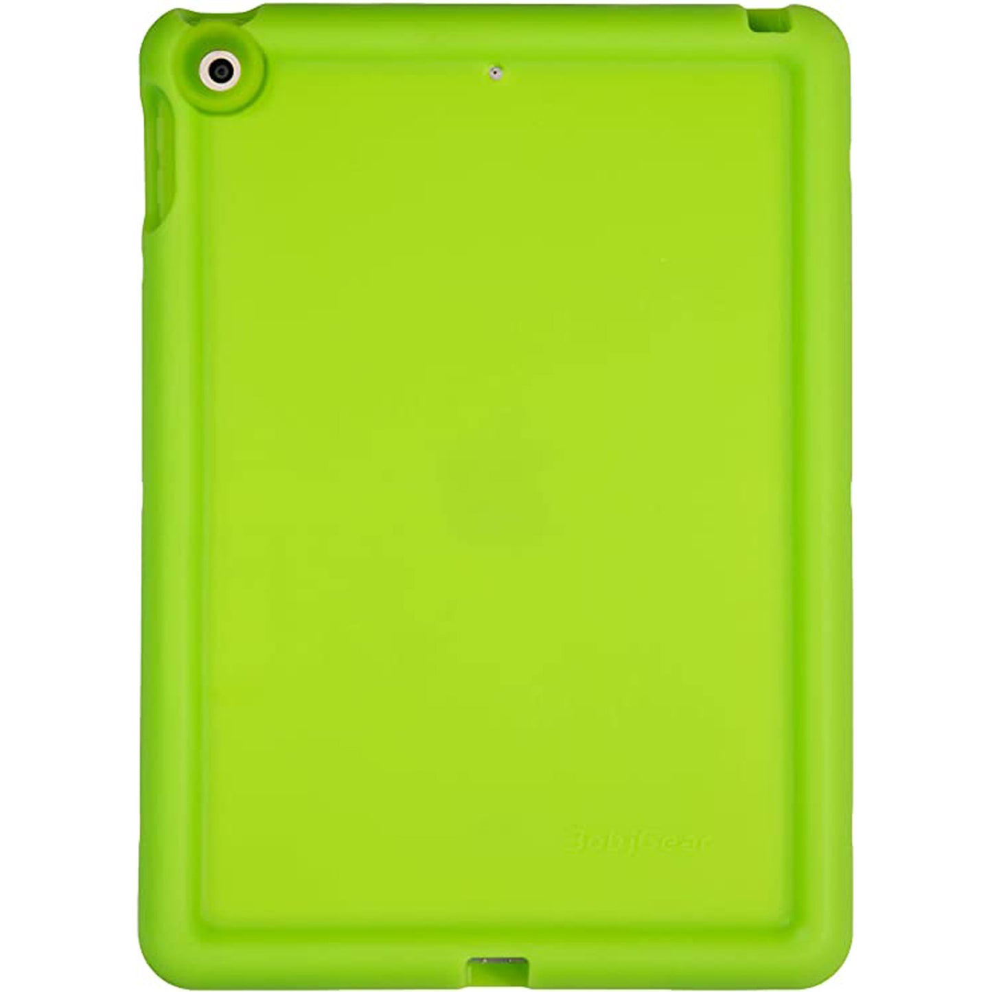 Bobj Rugged Tablet Case for iPad 10.2 inch - 9th Gen (2021), 8th Gen (2020), 7th Gen (2019) Kid Friendly (Gotcha Green)