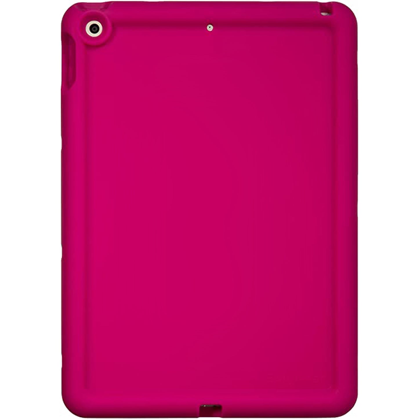 Bobj Rugged Tablet Case for iPad 10.2 inch - 9th Gen (2021), 8th Gen (2020), 7th Gen (2019) Kid Friendly (Rockin' Raspberry)