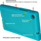Bobj Rugged Case for Lenovo Tab M8 HD TB-8505FS/XS  and 3rd Gen TB-8506FS/XS (Terrific Turquoise)