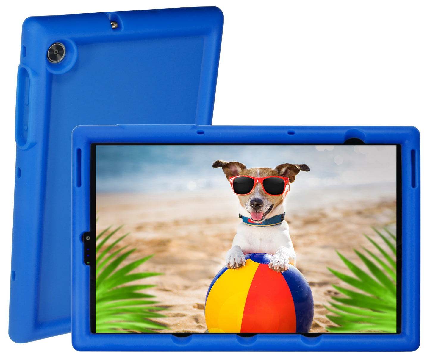 Bobj Rugged Tablet Case for Lenovo Tab M10 HD 2nd Gen 10.1 inch Models TB-X306F, TB-X306X - Batfish Blue