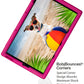 Bobj Rugged Tablet Case for Lenovo Tab M10 HD 2nd Gen 10.1 inch Models TB-X306F, TB-X306X - Rockin' Raspberry