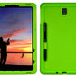 Bobj Rugged Tablet Case for Samsung Galaxy Tab S4 10.5 models SM-T830 SM-T835 SM-T837 - Gotcha Green