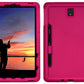 Bobj Rugged Tablet Case for Samsung Galaxy Tab S4 10.5 models SM-T830 SM-T835 SM-T837 - Rockin' Raspberry
