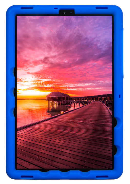 Bobj Rugged Tablet Case for Samsung Galaxy Tab S5e (SM-T720 SM-T725 SM-T727) - Batfish Blue