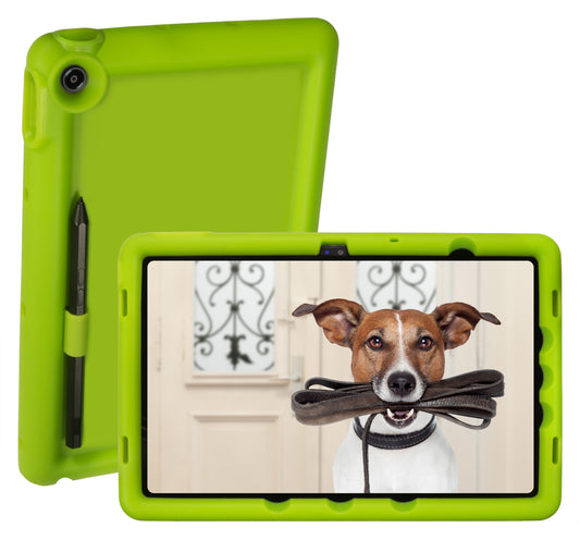 Bobj Rugged Tablet Case for Lenovo Tab M10 Plus Gen 3 (10.6 in) TB125FU - Gotcha Green