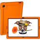 Bobj Rugged Tablet Case for Lenovo Chromebook Duet 3 (11 in) Model 11Q727 - Outrageous Orange
