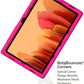 Bobj Rugged Tablet Case for Samsung Galaxy Tab A7 10.4 inch 2020 Models SM-T500, SM-T505, SM-T507 - Rockin' Raspberry