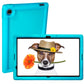 Bobj Rugged Tablet Case for Lenovo Chromebook Duet 3 (11 in) Model 11Q727 - Terrific Turquoise