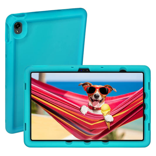 Bobj Rugged Tablet Case for Lenovo Tab P11 (TB-J606F) and Tab P11 Plus (TB-J616F) (Terrific Turquoise)