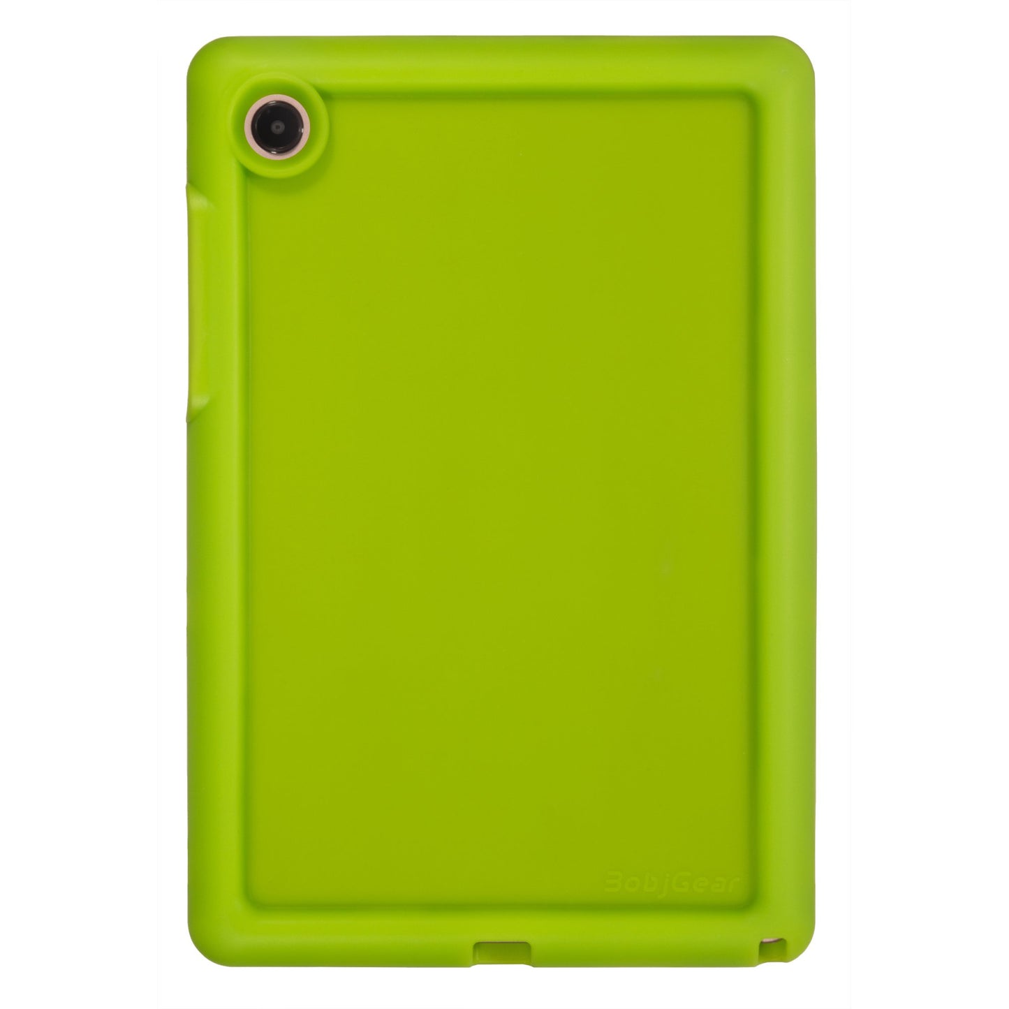 Bobj Rugged Tablet Case for Samsung Galaxy Tab A8 10.5 SM-X200, SM-X205 - | Shockproof | Premium Washable Silicone | Kid Friendly (Gotcha Green)